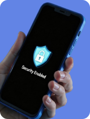 Security Enabled phone screen